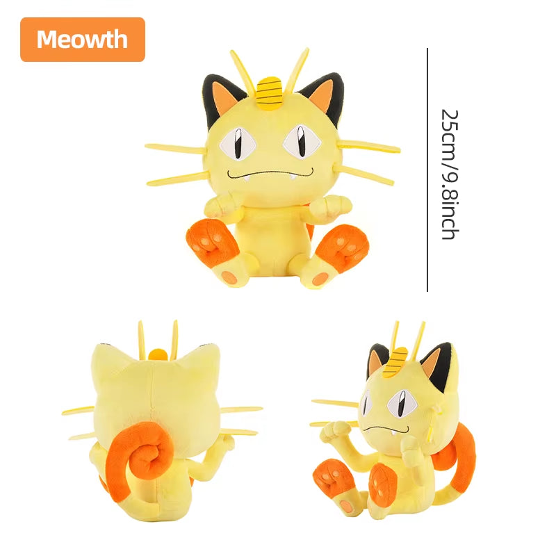 Pokemon Kawaii Pikachu Eevee Mew Charizard Stuffed Toys Cartoon&Cute Plush Doll Throw Pillow Christmas Halloween Day Gift