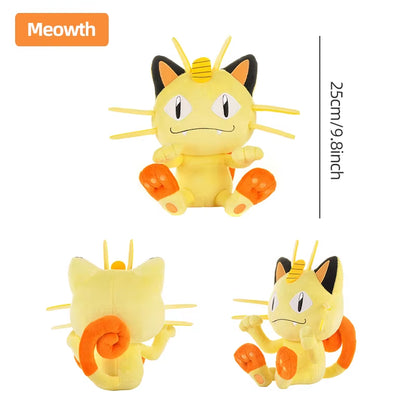 Pokemon Kawaii Pikachu Eevee Mew Charizard Stuffed Toys Cartoon&Cute Plush Doll Throw Pillow Christmas Halloween Day Gift