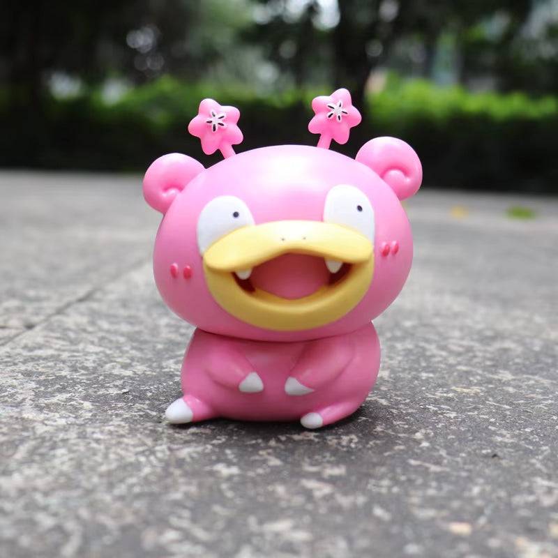 Pokemon Fool Stupid Pikachu Bulbasaur Charmander Squirtle Cute Figure Collection Model Toys