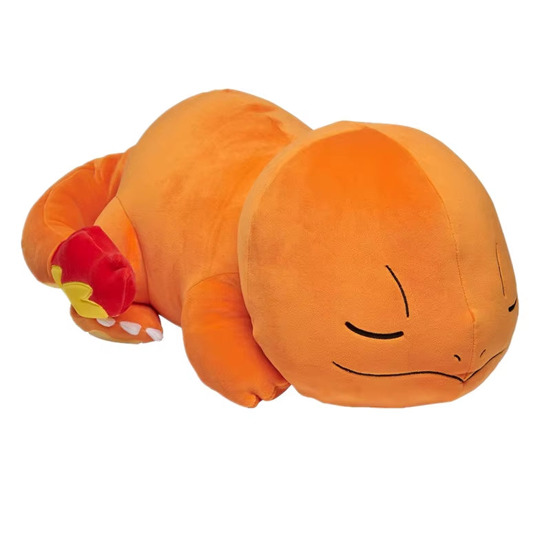 Pokemon Peluche Pikachu Charmander Squirtle Eevee Sleep Giant Stuffed Animals Games Fnaf Soft Plush Toy Big Size Gifts for Kids