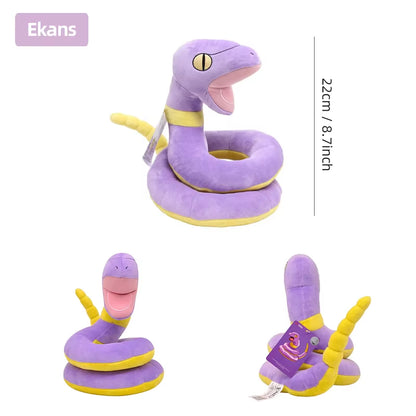 Pokemon Kawaii Pikachu Eevee Mew Charizard Stuffed Toys Cartoon&Cute Plush Doll Throw Pillow Christmas Halloween Day Gift