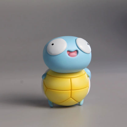 Pokemon Fool Stupid Pikachu Bulbasaur Charmander Squirtle Cute Figure Collection Model Toys