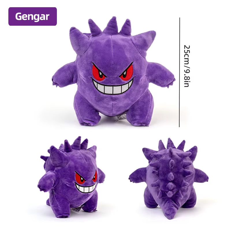 Pokemon Kawaii Pikachu Eevee Mew Charizard Stuffed Toys Cartoon&Cute Plush Doll Throw Pillow Christmas Halloween Day Gift