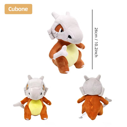 Pokemon Kawaii Pikachu Eevee Mew Charizard Stuffed Toys Cartoon&Cute Plush Doll Throw Pillow Christmas Halloween Day Gift