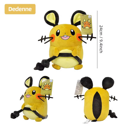 Pokemon Kawaii Pikachu Eevee Mew Charizard Stuffed Toys Cartoon&Cute Plush Doll Throw Pillow Christmas Halloween Day Gift