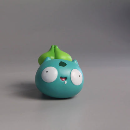 Pokemon Fool Stupid Pikachu Bulbasaur Charmander Squirtle Cute Figure Collection Model Toys